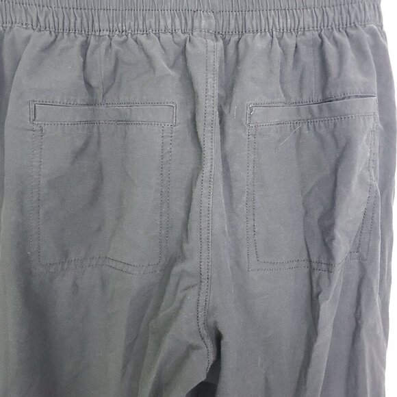 Calia Joggers Womens Small Pull On Stretchy Waist Zip Ankle Faded Black Gray - Picture 7 of 10